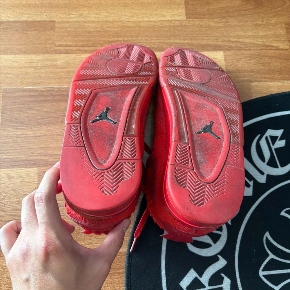 Air Jordan 4 Retro Flyknit University Red - Picture 6 of 7